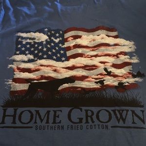 Southern Fried Cotton T-shirt Youth Small NWT